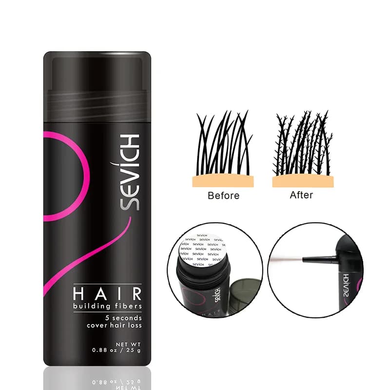 SilkSoul Sevich 10 Colors Hair Fibers Keratin 25g thumbnail 3